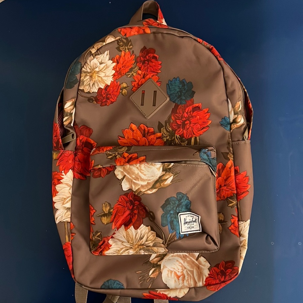 Herschel Floral Backpack with laptop pocket